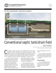 Conventional septic tank/drain field - The Urban Rancher