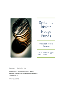 Systemic Risk in Hedge Funds
