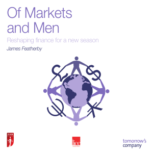 Of Markets and Men