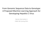 From Genomic Sequence Data to Genotype: A