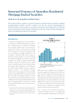 Structural Features of Australian Residential Mortgage