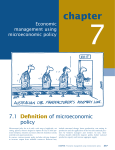 Chapter 7 Economic management using microeconomic