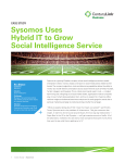 Sysomos Uses Hybrid IT to Grow Social Intelligence Service