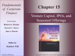 Venture capital, IPOs, and Seasoned Offerings