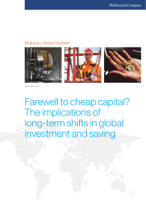 Farewell to cheap capital? The implications of long‑term shifts in