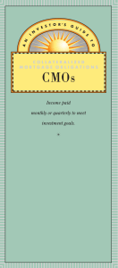 Investors Guide To CMOs