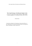 The Grand Strategy of the Russian Empire in the Caucasus against