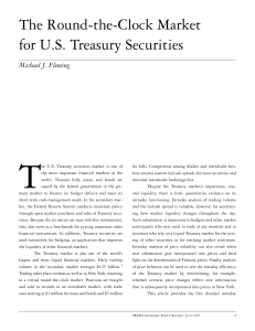 The Round-the-Clock Market for US Treasury Securities