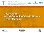 1 Dave Grace World Council of Credit Unions Senior Manager 2