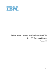 C++ RT Services Library