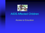AIDS Affected Children - UNESCO HIV and Health Education
