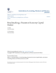 Benchmarking a Transition Economy Capital Market