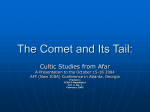 The Comet and Its Tail - International Cultic Studies Association