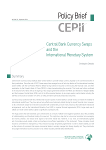 Central Bank Currency Swaps and the International Monetary System