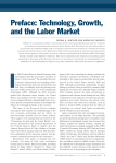 Preface: Technology, Growth, and the Labor Market