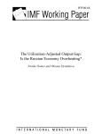 The Utilization-Adjusted Output Gap: Is the Russian Economy