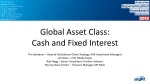 Global Asset Class: Cash and Fixed Interest