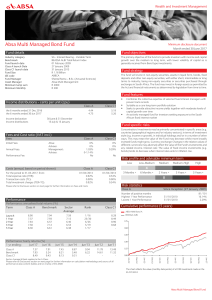 Absa Multi Managed Bond Fund - Absa | Wealth And Investment
