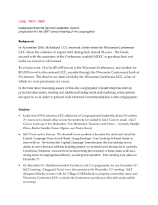 Long Term Debt - McFarland UCC