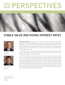 SVP-SV and Rising Interest Rates.indd