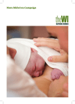 More Midwives Campaign - National Federation of Women`s Institutes