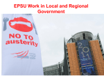 EPSU Work in Local and Regional Government
