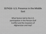 SS7H2d- U.S. Presence in the Middle East