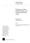 Divergence in Labor Market Institutions and International Business