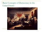 Basic Concepts of Democracy in the United States