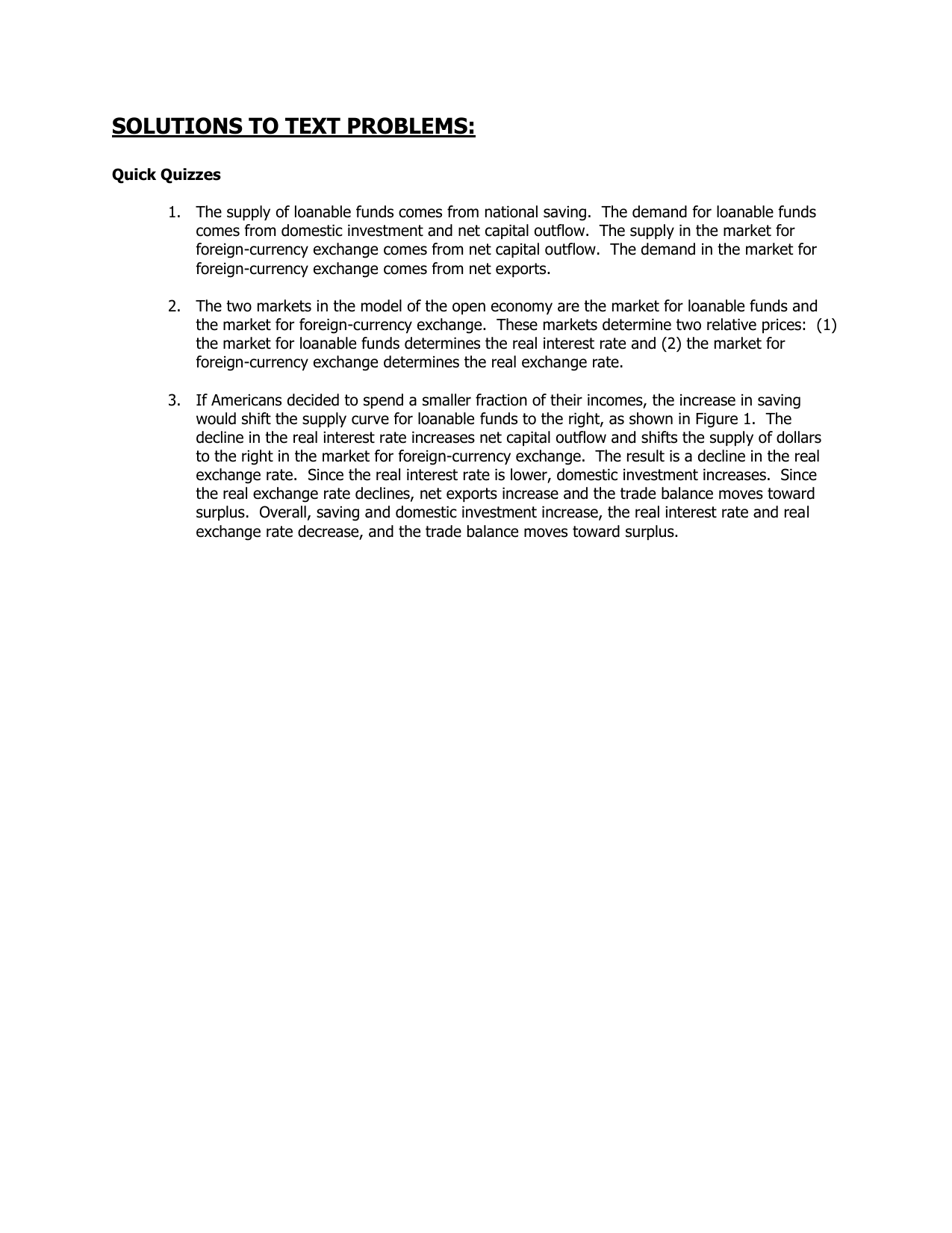 Solutions To Text Problems - 