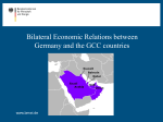 Economic relations between Germany and the GCC countries