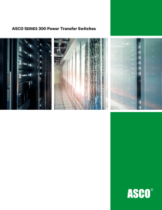 ASCO Series 300 Power Transfer Switches