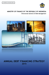 annual debt financing strategy