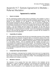 EA Code of Practice: Mediation - Appendix H-7