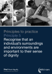 Principles to practice Principle 5 Recognise that an individual`s