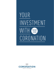 YOUR INVESTMENT WITH CORONATION