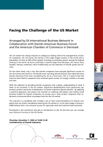 Facing the Challenge of the US Market