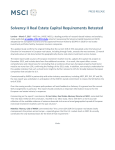 Solvency II Real Estate Capital Requirements Retested