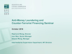 Anti-money laundering and counter-terrorist financing seminar