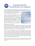 Ensuring Good Value: New Methods for Price Evaluation