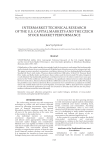 intermarket technical research of the us capital markets and the