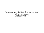 Responder, Active Defense, and Digital DNA