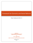 Framework for Economic and Social Reforms