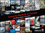 Capacity market design policies - E