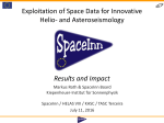 Exploitation of Space Data for Innovative Helio - science