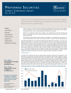 preferred securities - Janney Montgomery Scott LLC