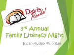 Family Literacy Night - Davis School District
