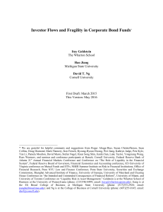 Investor Flows and Fragility in Corporate Bond Funds