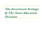 Lecture Presentation to accompany Investment Analysis