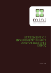 statement of investment policy and objectives sipo